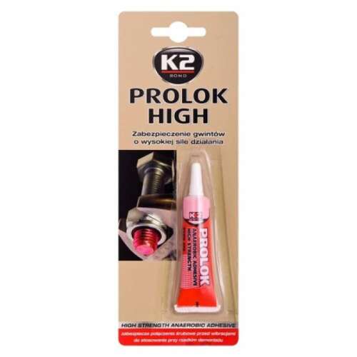 K2 Bond Prolok Erős Anaerob Ragasztó, 6ml tubus - K2