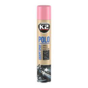 K2 Polo műszerfal spray, 750ml, autó belső tisztító, műszerfal tisztító, véd a portól - K2