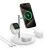 Anker Wireless Charger, "MagGo" 15W, 3-in-1, 3 x kabellos, Weiß, "B25M3321" 105274034
