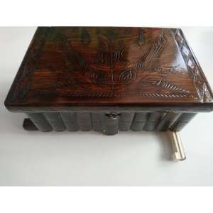 Giant Jewelry Box Magic Puzzle Secret Box Wooden Puzzle Decorative Box with Hidden Key 105274750 - Jewelry Box
