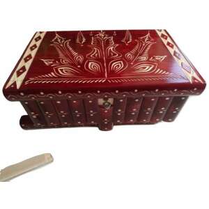 Giant Jewelry Box Magic Puzzle Secret Box Wooden Puzzle Decorative Box with Hidden Key 105274942 - Jewelry Box