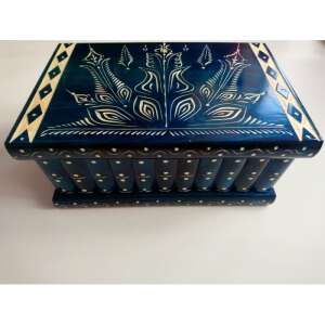 Giant Jewelry Box Magic Puzzle Secret Box Wooden Puzzle Decorative Box with Hidden Key 105274700 - Jewelry Box