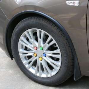 Car fender trim, black rubber fender trim, car wheel arch trim, car body trim, car styling, car accessories, car parts, Avex car fender trim - Car decorative strip