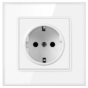iUni WS1 16A Tempered Glass Socket 16A 141471971 - Socket & Outlet