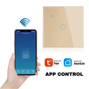 iUni Smart Touch Light Switch controlled by Smart Life App - IUni