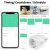 iUni PS1 Smart Plug, 16A, WiFi, Verbrauchsüberwachung, Smart Life / Tuya APP, Alexa/Google Assistant kompatibel 147258836