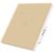iUni 1F Smart Touch Switch, Wi-Fi, Tempered Glass, LED, Gold 141496126
