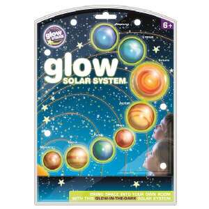 Glow Stars Układ Słoneczny świecący w ciemności, od 6 lat, planety, świecące w ciemności, dekoracja sufitu, dekoracja pokoju dziecięcego - Gra naukowa i odkrywcza