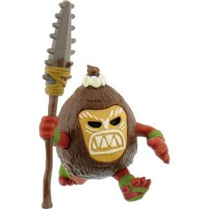 Kakamora figure from Disney's Moana, a coconut warrior with a spear - Bullyland