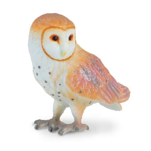 Collecta Fülesbagoly Figur, kézzel festett műanyag modell egy fülesbagolyról - Játék