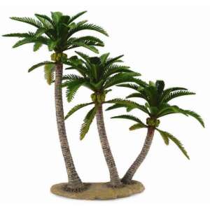 Collecta Deluxe Coconut Tree, a realistic model of three palm trees with coconuts, perfect for model landscapes and dioramas - Figure