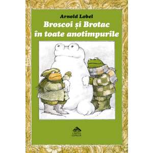 Arnold Lobel's Frog and Toad book cover, featuring Frog and Toad making a snowman - Book