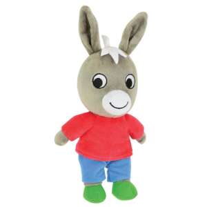 Jemini Trotro the donkey plush toy, 23cm, grey and red, soft and cuddly - Plush Toy
