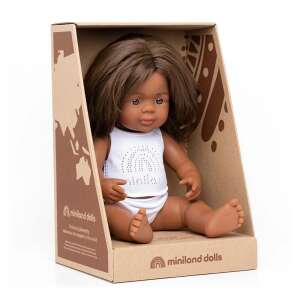 Miniland Dolls 38cm Australian Aboriginal Girl Doll - Miniland
