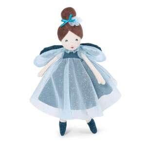 Moulin Roty Papusa zana kék, blue fairy doll with wings, soft plush toy for children - Plush Toy