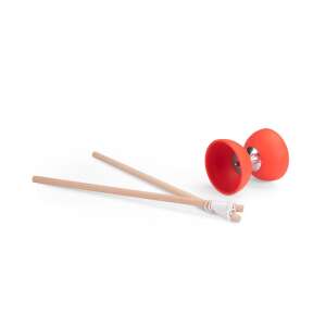 Moulin Roty Jock Diabolo, Diabolo toy with sticks, red diabolo, wooden sticks - Outdoor Skill Game