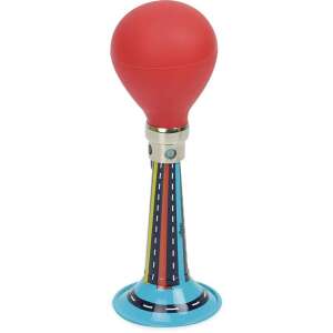 Червен велосипеден клаксон с дизайн на път, велосипеден аксесоар - Аксесоари за велосипеди