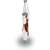 White Wild Republic Hanging Monkey Plush Toy, front view