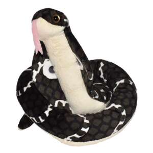 Wild Republic Cobra Plush Toy, 137 cm, black and white, realistic design - Plush Toy