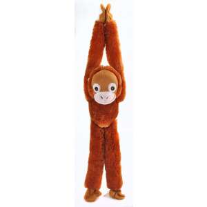 Ecokins Orangutan plush toy, hanging monkey, Wild Republic, brown, soft, cuddly, 50cm - Nonbrand Plush Toy