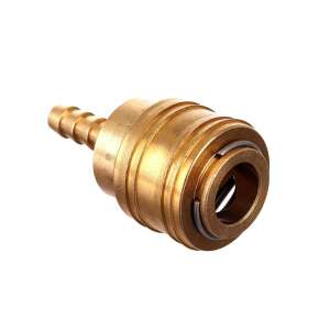 Conector rapid de 6 mm pentru furtun de aer, alamă, U108 - Accesorii pentru scule pneumatice