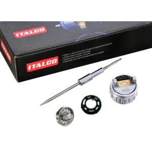 Italco H-951 mini spray gun nozzle set, 1.2 mm HVLP, includes needle, nozzle, and nut - Paint Sprayer and System