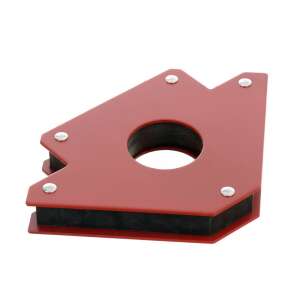 Magnetic welding holder, 33kg, 75lbs, 90 and 135 degrees, red, metal, strong, durable, professional, welding, workshop, tools - Tool accessories