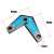 Welding angle magnet, 60 and 90 degrees, dual-use, holds metal firmly, PX-6090S, dimensions