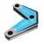 Welding angle magnet, 60 and 90 degrees, dual-use, holds metal firmly, PX-6090S