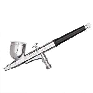 Fengda BD-130 airbrush with 0.3mm nozzle, double action, for precise painting - Compressor