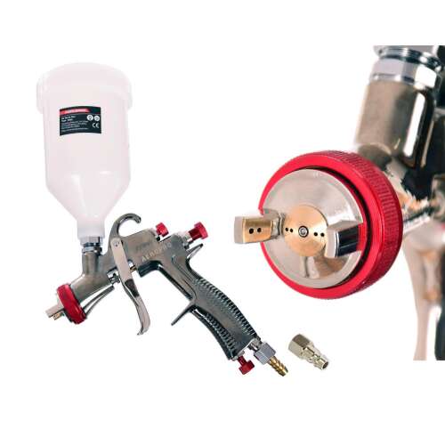Aeropro R500 LVLP air spray gun with 1.3mm nozzle, professional paint sprayer for small compressors