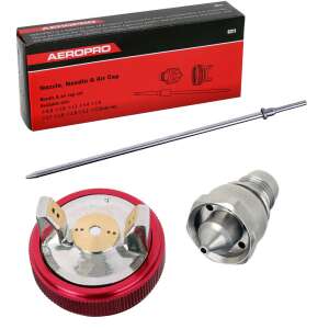 Aeropro R500 LVLP spray gun nozzle, needle and air cap set, 1.4 mm size - Paint Sprayer and System