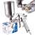 Auarita W-71G 1.3mm spray gun with side cup, professional quality, high quality stainless steel nozzle and needle, fully adjustable pattern control, ISO9001 CE