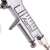Auarita W-71G 1.3mm spray gun handle close-up, professional quality, high quality stainless steel nozzle and needle, fully adjustable pattern control, ISO9001 CE