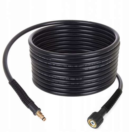 25m High-Pressure Washer Hose for KARCHER K2 K3 K4 K5 K6 K7, M22 - with Click Connector