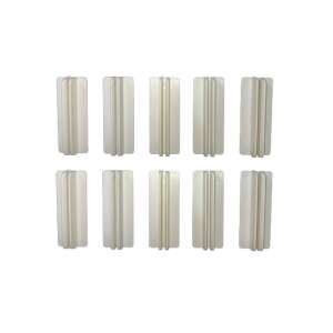 Original Deals разделители за чекмеджета, 10 броя, бели, за организиране на чекмеджета - Съхранение и сортиране