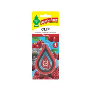 Odorizant de aer auto Wunder-Baum Cherry Clip - Wunderbaum Odorizante auto