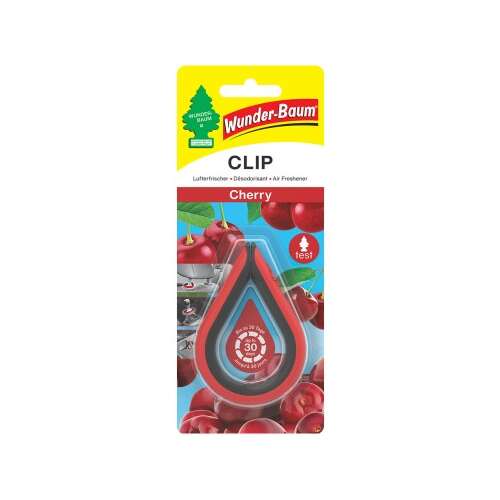 Wunder-Baum Cherry Clip Car Air Freshener