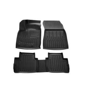 Nissan Qashqai (J12) 2021-2023 black rubber floor mats set - Car mat