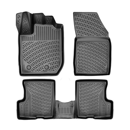 Tray-Type Rubber Car Mat Set Dacia Duster 4X2 2022-