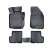 Dacia Duster 4x2 2022- car floor mats, black rubber tray type car mats set