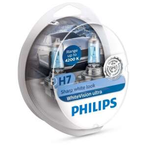 Autožiarovky Philips WhiteVision Ultra H7, 2-balenie, 4200K, ostrý biely vzhľad - Auto žiarovky
