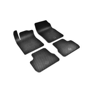 Citroen C3 (2017-) black rubber floor mats set - Car mat