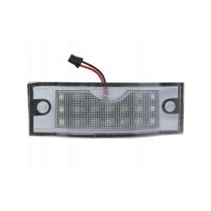 Nissan Primastar LED license plate light, white, 8200434687, 8200434685, 91165623, 91165634, 93854773, 26510-00QAE, 26510-00QAH - Light & Indicator