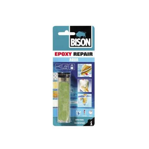 Bison Epoxy Repair Aqua, vodotesný dvojzložkový epoxidový lepidlo, 56g