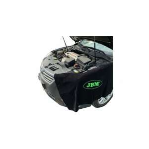 Black magnetic car protection cover, JBM, for car maintenance - JBM