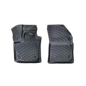 Set covorase auto din cauciuc tip tavita pentru Dacia Dokker (Fata) 2012-