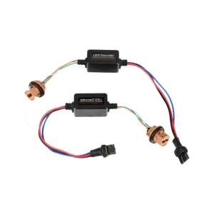 2 x LED декодер за автомобилни крушки W21W/5W T20 - Автомобилна крушка