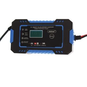 Andowl - 12V 6A Intelligens Akutöltő - Impulzus Javító Funkcióval