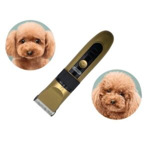 Andowl Q-T137 pet grooming clippers with poodle examples - Pet Care